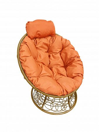 Кресло "Папасан Мини" с ротангом