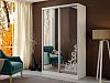 Шкаф-купе "Тринити-2" new 1.35 (м)