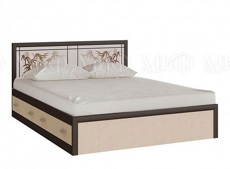 Кровать "Мальта" 1.6 (с ящиками) (м)