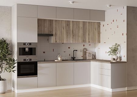 Кухонный гарнитур "Кухня комплектация №6 Дуб "  (б)