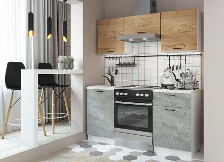 Кухонный гарнитур "Дуся" 1,6