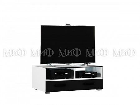 Тумба под ТВ со стеклом "Квадро" исп 2(м)