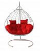 Подвесное кресло "Для Двоих" с ротангом