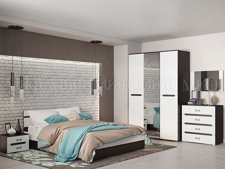 Спальный гарнитур "Ким"(м)