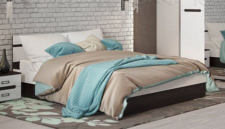 Кровать "Ким" 1.6 (м)