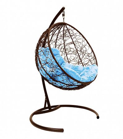 Подвесное кресло "Круг" с ротангом