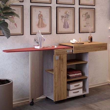 Тумба многофункциональная "Тео" с гладильной доской (б)