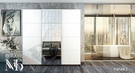 Шкаф-купе Fortune-2 1,8м.  секция 600/600/600 (б)