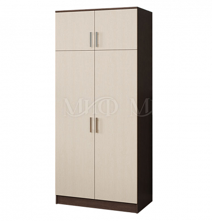 Шкаф "Миф" 2-х ств.со штангой  и полками (м)