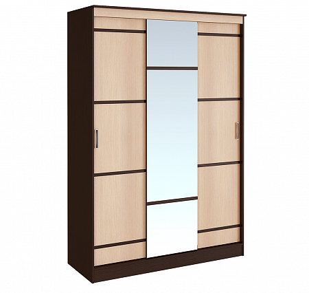 Шкаф-купе "Сакура" 1.5 (б)
