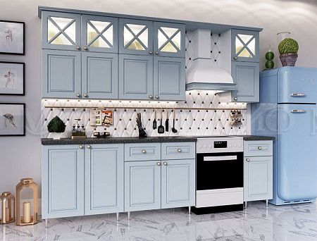 Кухонный гарнитур "Констанция" 2,0/900м Компоновка №4 (м)